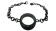 Zamak bracelet CA-4788-BLACK