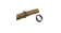 Stainless steel part for leather: SSP-638 10mm (Steel)