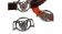 Zamak part for leather CA-4706