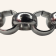 Semicircle Wire Belcher Chain Bracelet - Silver - 6mm - Item 988