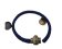 Zamak magnetic claps: MGL4 6mm (Powdered Antique Copper)