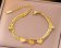 Gold plated stainless steel Bracelets - 11