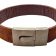 Plain Flat Leather Bracelet - Style 291