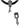 Zamak part for leather: CA-4853 5mm (Steel)