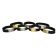 v cross braided leather cord -10mm- DARK TAN