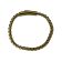 Men's Bracelet with Magnetic Clasp - 21cm- Gold