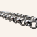 Semicircle Wire Belcher Chain Necklace - Silver - 6mm - Item 988