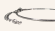 Twisted Square Snake Chain Bracelet  – Silver - 1.5mm - Item 997