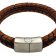 Bruges Braided Leather Bracelet - Style 246