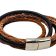 Combination Leather Bracelet - Style 234