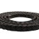 Ambiente Oval Braided Leather Cord - 7*3mm - Dark Brown