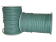 Round Leather Cord - Teal - 2mm