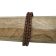 BRUGES BRAIDED STYLE - 11X6MM - DARK TAN
