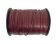 Flat Wax Cotton Cords - 3mm - Magenta