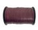 Flat Wax Cotton Cords - 3mm - Wine Red