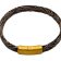 Spiral Braided Leather Bracelet - Style 332