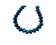 Faceted Glass Beads - 4mm (Blueberry Color)