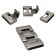 Stainless Steel Snap Lock: MGST-52 20x3.5mm (Matt Steel)