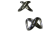 Stainless steel part for leather: SSP-296 7mm (Steel)