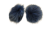 Fox Fur Pom Pom-Dark Blue-10cms
