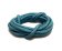 Real silk cords with inserts - 3mm - BABY BLUE