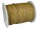 Round Leather Cord - 1mm - Khaki