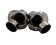 Zamak magnetic claps: MGL-4 6mm (Black)