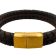Bruges Braided Leather Bracelet - Style 257