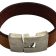 Plain Flat Leather Bracelet - Style 297