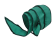 SC-Silk-Taper-1-Turquoise and Green-2,5cms