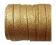 Dizzy Style flat leather cords-10mm-Gold