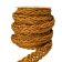 Tuscon Braided Leather Cords - 14x3.5mm - Tan