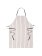 White with Black Stripes Apron