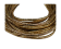 Eco Leather -snake Style -3mm-Dark gold