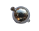 Brass clasp MG1-8mm-Silver