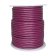 Round Leather Cord - 3mm - FUSCHIA