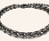 Square Braided NK Chain Bracelet - Silver - 6mm - Item 996