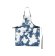 Blue and White Tie Dyed Apron