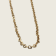 Flat Cable Chain Necklace - Gold - 0.5mm - Item 912