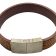 Plain Flat Leather Bracelet - Style 322