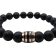 Onyx Matt Gemstone Bracelet: Style-601 (10mm)