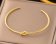 Gold plated stainless steel Bracelets - 17