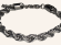 Rope Chain Bracelet - 6mm - Silver - Item 906
