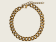 NK Chain Bracelet - Gold - 6mm - Item 983