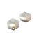 Silver plated Brush charm - 8773 - 18mm
