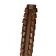 BRUGES BRAIDED STYLE - 11X6MM - DARK TAN
