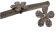 Stainless steel part for leather: SSP-630 7*5mm (Steel)