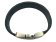 Plain Flat Leather Bracelet - Style 301