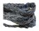 Faux Suede cords with chains-10mm-light blue