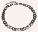 Curb Chain Bracelet - Silver - 5mm - Item 986